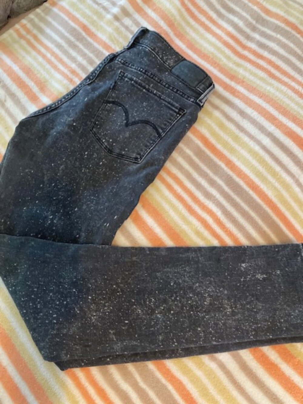 LEVI'S Black Super Skinny